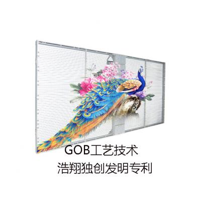 Led transparent screen